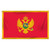 Montenegro Flag 3ft x 5ft Printed Polyester