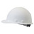 white Fibre Metal Roughneck Hi Heat Ratchet Hard Hat