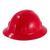 red Pyramex SL Series 4-Point Ratchet Hard Hat