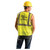 Custom OccuNomix Type R Class 2 High-Vis Breakaway Mesh Safety Vest - ECO-GCB