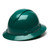 Green Pyramex Ridgeline Full Brim 4-Point Ratchet Hard Hat - HP541
