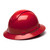 Red Pyramex Ridgeline Full Brim 4-Point Ratchet Hard Hat - HP541