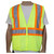Rugged Blue Class 2 High-Vis Two-Tone Mesh Safety Vest - High Vis Yellow