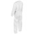 Keystone Polyproplylene Disposable Coverall Suit with Elastic Wrists and Ankles:  Size M