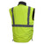 Pyramex RJR34 Type R Class 3 High-Vis 4-in-1 Jacket - High Vis Lime Green