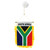 South Africa Mini Window Banner - 4in x 6in