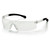 Pyramex Provoq Safety Glasses - Clear Anti-Fog Lens - Clear Frame