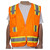 Rugged Blue Type R Class 2 High-Vis Two-Tone Surveyor Mesh Back Safety Vest