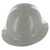 Gray Fibre Metal SuperEight Full Brim Hard Hat with Ratchet Suspension