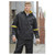 Custom LeatherCraft 3-Piece R103 Black Nylon Rain Suit