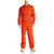 Orange Red Kap Men's Twill Action Back Coverall - CT10