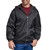 Black Dickies Men's Fleece Lined Hooded Nylon Jacket - 33237