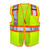 OccuNomix LUX-SSCLC2Z Class 2 Two-Tone Mesh Safety Vest