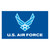 Air Force Logo Flag 3ft x5ft Super Knit Polyester