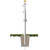 30-Foot Atlas Series ECXA30 Two-Piece Flagpole with Revolving Truck