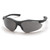 Pyramex Fortress Safety Glasses - Gray Lens - Black Frame
