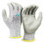 Pyramex GL402C5 Gray A4 Cut Polyurethane Dipped Gloves - Single Pair