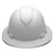 Pyramex Ridgeline Full Brim Hard Hat 4-Point Ratchet Suspension - HP54116 - Matte White Graphite