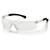 Pyramex Provoq Safety Glasses - Clear Lens - Clear Frame