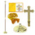 Vatican Flagpole Kit - Indoor - Super Tough