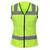 High Vis Lime Green Utility Pro Fitted Ladies Vest- UHV662