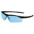 Crews Dallas Safety Glasses with Light Blue Lens