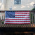 Balcony Mounted Poly Cotton 3ft x 5ft American Flag