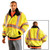 OccuNomix LUX-TJBJ2 Class 3 High-Vis Premium 4-Way Bomber Jacket