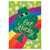 St Patricks Day Applique Garden Flag - Get Lucky - 12in x 18in