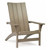 Breezesta Poly Lumber Contemporary Adirondack Chair