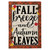 Carson Fall Applique Garden Flag - Fall Breeze - 12.5in x 18in