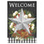 Carson Christmas Garden Flag - Farmhouse Christmas - 12.5in x 18in