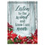 Carson Christmas Garden Flag - Listen & Know - 12.5in x 18in