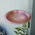 14" Solid Hammered Copper Birdbath with Wall Mount Bracket