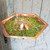 11.5" Copper Bee Fountain & Birdbath with Wall Mount Bracket