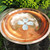 12" CopperDogwood Birdbath with Tripod Stand