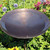 14" Burnt Copper Birdbath with Stake