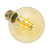 LED G25 Amber Filament - 7W - Dimmable - 75W Equiv - 600 Lumens - 2200K - Euri Lighting