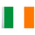 Ireland Motorcycle Flag - 6" x 9"