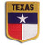 Texas Embroidered Patch - 3.75" x 2.87"