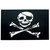 Pirate Flag Window Cling - Jolly Roger