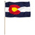 Colorado flag 12 x 18 inch