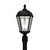 Solar LED Royal Bulb Lantern Light - Black - Gama Sonic