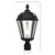 Solar LED Royal Bulb Lantern Light - Black - Gama Sonic