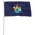 Maine flag 12 x 18 inch