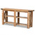 Baxton Studio Angelo Modern and Contemporary Rustic Oak Brown Finished Wood Console Table