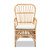 Baxton Studio Aya Modern and Contemporary Natural Finished Rattan Armchair