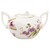 Purple Butterfly Porcelain Sugar and Creamer Set