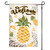 Super Tough Summer Garden Flag - Pineapples - 12in x 18in