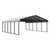 Arrow Carport 20 x 24 x 7 Ft. - Eggshell